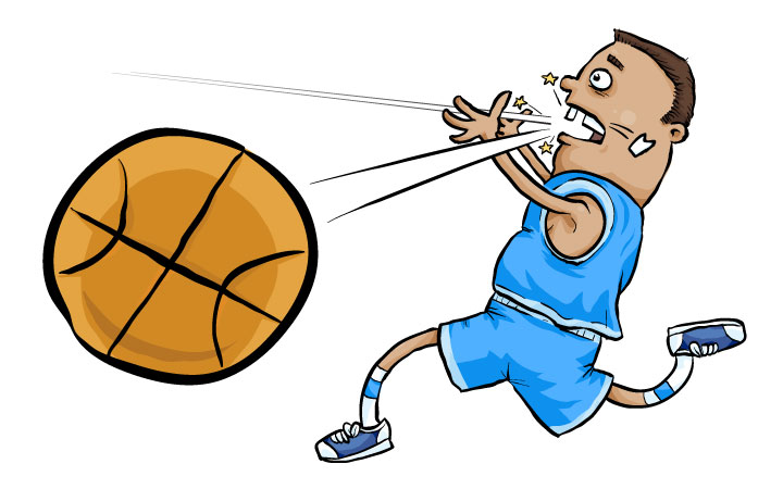 emergency dentist essendon knocked out tooth basketball