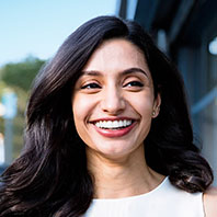 smiling invisalign braces Melbourne patient wearing clear aligners orthodontics dentist Essendon
